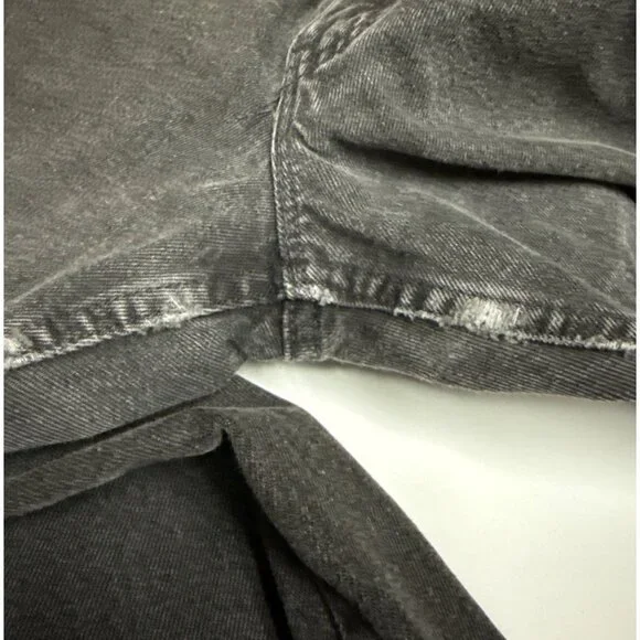 Levi's  Men's 560 Jeans Orange Tab Black Loose Fit Tapered Leg 90s USA 32 x 29 - Picture 8 of 10